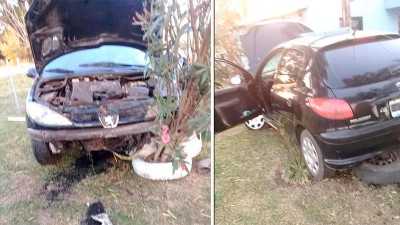 Terminó con su auto frente a la comisaría: tenía 1.77 de alcohol en sangre