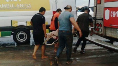 Se tiró al río para escapar de la policía y debió ser rescatado por efectivos