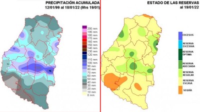 Retrocedió la sequía de gran escala que dominaba todo el territorio entrerriano