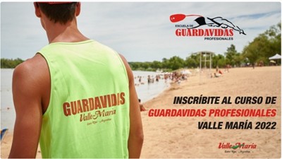 Abre la inscripción a la Escuela de Guardavidas Profesionales de Valle María