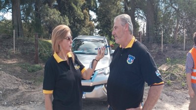 Aldea Protestante, avanza en obras