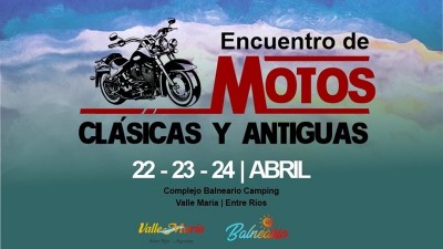 Habrá un encuentro de motos clásicas y antiguas en el Balneario Camping