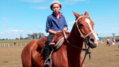Jinete entrerriano de 10 años competirá en tradicional festival de Jesús María