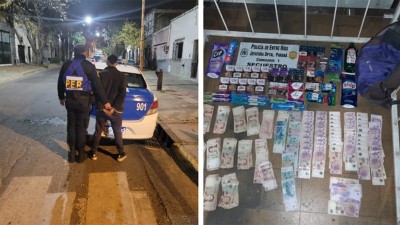 Lo sorprendieron robando en una despensa: había sido detenido el día anterior