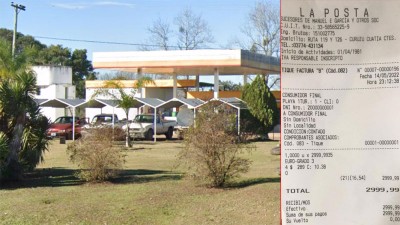Precios abusivos: en localidad correntina cobran casi $300 el litro de gasoil