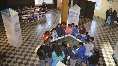 La muestra interactiva Entre Ríos Tierra de Agua está en Diamante