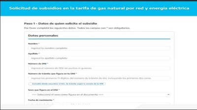 Subsidios: las respuestas a 10 preguntas que surgen al completar el formulario