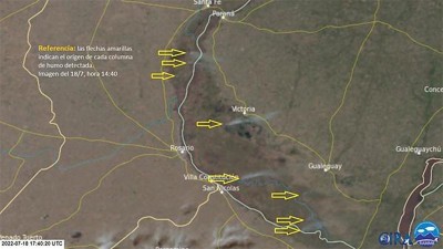 Incendios en el Delta: en la primera quincena de julio se emitieron 237 alertas
