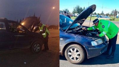 Secuestraron dos autos que transitaban con documentación falsa