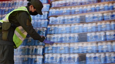 Decomisan mercadería valuada en $5.000.000: había cerveza, harina y cigarrillos
