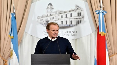 Gustavo Bordet: Se asume el compromiso de investigar las causas y detectar a los responsables