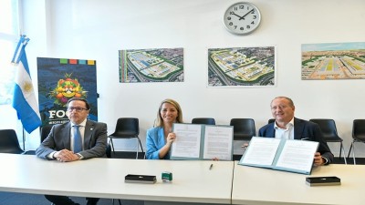 Entre Ríos firmó un convenio para la incorporación de agroalimentos al mercado de Milán