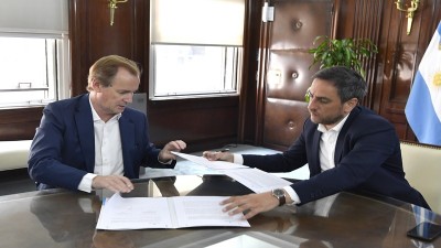 Bordet acordó con la Nación el aporte de material y maquinarias para la prevención y combate de incendios