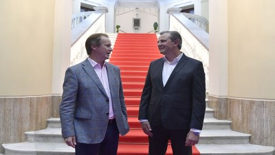 Bordet y Bahl inauguraron obras de restauración del palacio municipal de Paraná