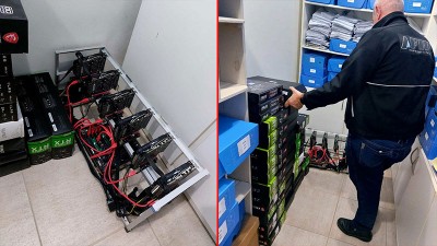 AFIP detectó máquinas para minar criptomonedas sin declarar en Santa Fe