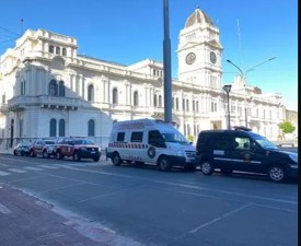 Bomberos Voluntarios entregaron un petitorio al gobernador Bordet