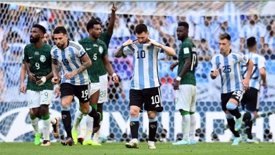 Sorpresa mundial: Argentina sufrió una dura derrota con Arabia Saudita