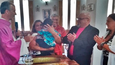 Familia entrerriana logró el padrinazgo presidencial para su séptimo hijo varón