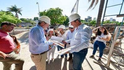 Bordet resaltó el nivel de obras que llevan adelante los municipios con fondos provinciales