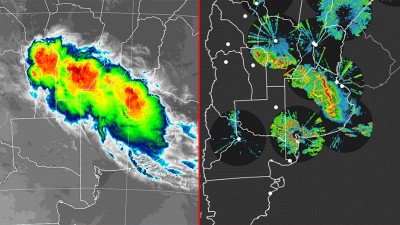 Sigue avanzando el frente frío y ampliaron la zona de alerta en Entre Ríos