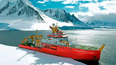 Detectaron un buque británico que navegó ilegalmente por aguas argentinas