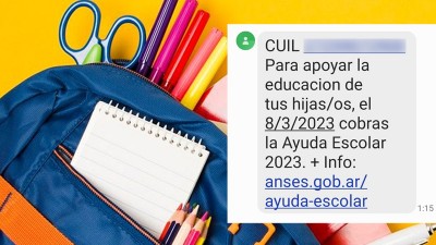 Pagan desde hoy la Ayuda Escolar Anual: el monto y quiénes la cobran en marzo