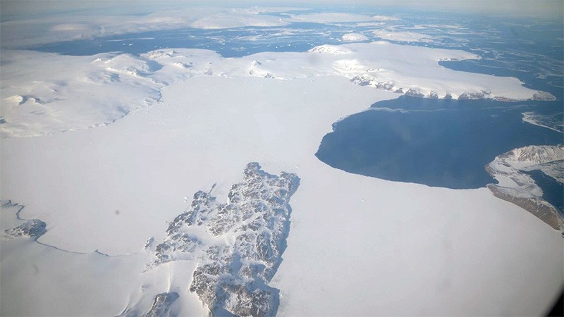 El casquete polar de la Antártida se redujo a niveles récord