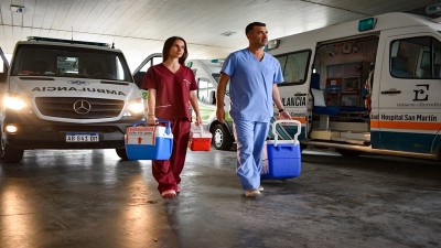 Una nueva donación multiorgánica se realizó en Paraná