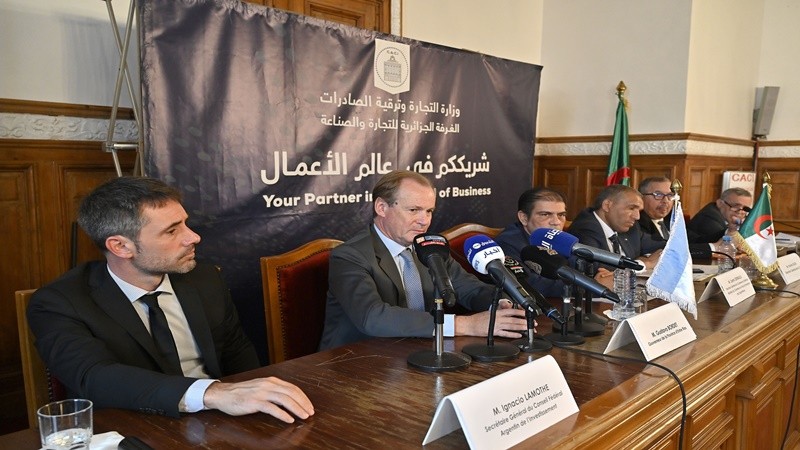 Bordet propuso un acuerdo de la Región Centro con Argelia para incrementar las exportaciones