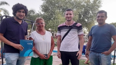 La cancha de fútbol del CAD tendrá riego artificial