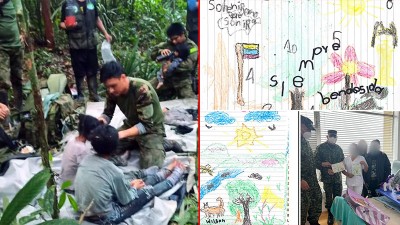 Los niños rescatados en la selva colombiana se recuperan satisfactoriamente