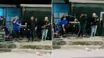 Tocaba en la calle con su banda y lo hirieron con un rifle de aire comprimido