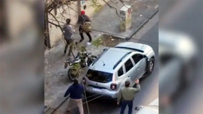 Le robaron el vehículo y lo recuperó tras una persecución y la ayuda de vecinos