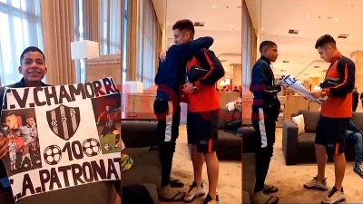 El fanatismo de un joven brasilero por un jugador de Patronato