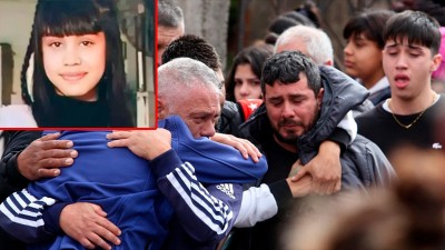 Tristeza en la despedida a Morena: el llanto de su hermano y sus compañeros