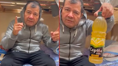 El video de Emerenciano Sena desde prisión: No son cepita, son orines