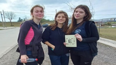 Búsqueda del Tesoro: Participaron las tres escuelas secundarias