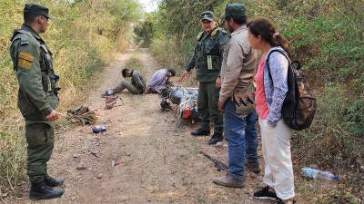 Enterraban la droga y hacían postas para trasladarla: hallan 14 kilos de cocaína