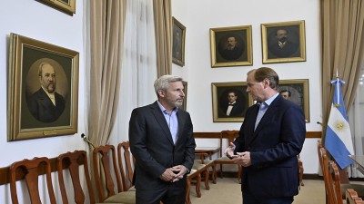 Bordet y Frigerio acuerdan los pasos para una transición ordenada