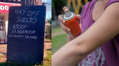 Insólito: venden repelente suelto para ahuyentar los mosquitos