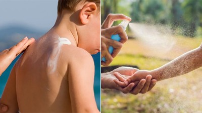 Para disfrutar el verano protegidos: cómo combinar protector solar y repelentes