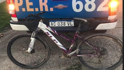 Recuperaron en Diamante una bicicleta que habían sustraído en Crespo