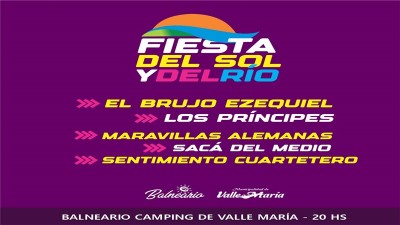 Definieron la grilla artística de la Fiesta Provincial del Sol y del Río