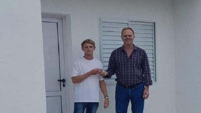 Se hizo entrega de una nueva casa del Circulo de Viviendas Municipal