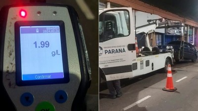 Conducía con alto nivel de alcohol en sangre y le retuvieron el auto en Paraná