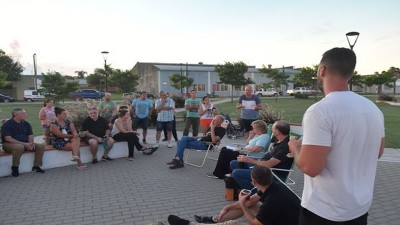 Realizaron la reunión con vecinos en Plaza Héroes de Malvinas