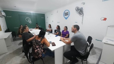 Reunión con feriantes y emprendedores