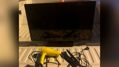 Robó en casa de Paraná y fue descubierto cuando huía por los techos con una TV