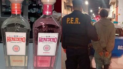 Quiso robar bebidas alcohólicas y terminó en la Alcaidía de Tribunales