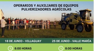 El Campo: Villaguay y Valle María, las nuevas dos sedes para saber más sobre el uso y manejo de fitosanitarios